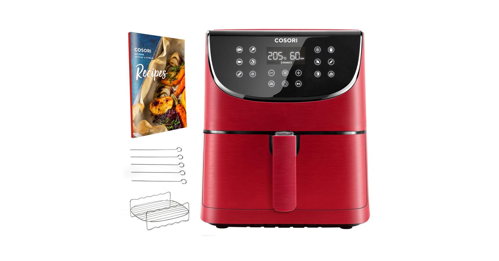 Cosori Premium Forrólevegős Sütő (Piros) CP158AFRXR Cosori