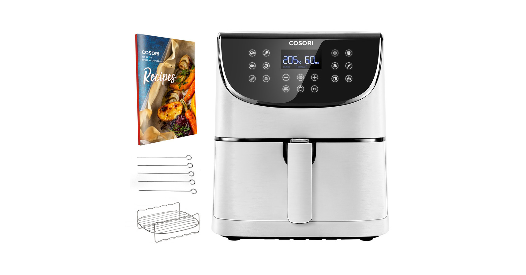 Cosori Premium Forrólevegős Sütő (Fehér) CP158AFRXW Cosori