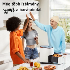 Kép 12/14 - Cosori Lite Forrólevegős Sütő (Fehér) CAF-LI401S-WEUR