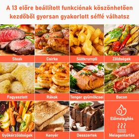 Kép 3/8 - Cosori Premium Forrólevegős Sütő (Piros) CP158-AF-RXR