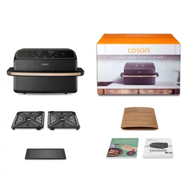 Kép 7/7 - COSORI Dual Blaze Twinfry™ Compact 8.6 literes forrólevegős sütő