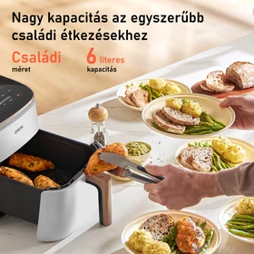 Kép 6/6 - Cosori TurboBlaze Chef Edition Forrólevegős Sütő, (fehér)