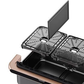 Kép 7/12 - Cosori Dual Blaze TwinFry 10 literes Forrólevegős Sütő
