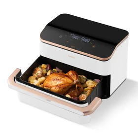 Kép 3/13 - Cosori Dual Blaze TwinFry 10 literes Forrólevegős Sütő fehér színben