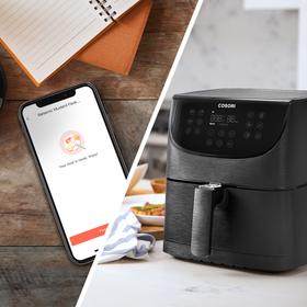 Kép 3/20 - Cosori Premium Smart Forrólevegős Sütő CS158-AF-RXB