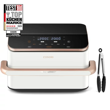 Cosori Dual Blaze TwinFry 10 literes Forrólevegős Sütő fehér színben