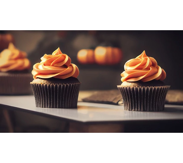 Pumpkin spice fűszeres muffinok krémsajtos mázzal