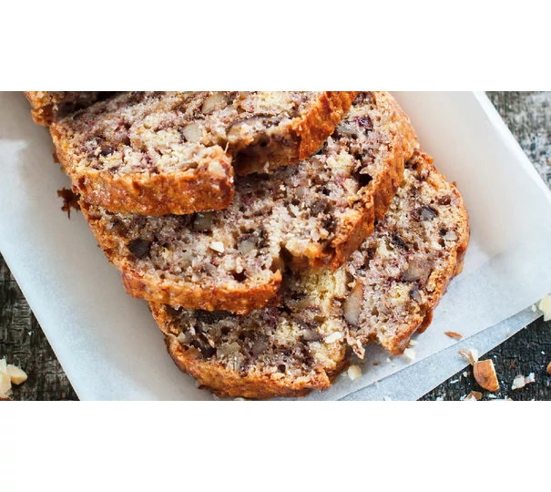 Banános diós kenyér