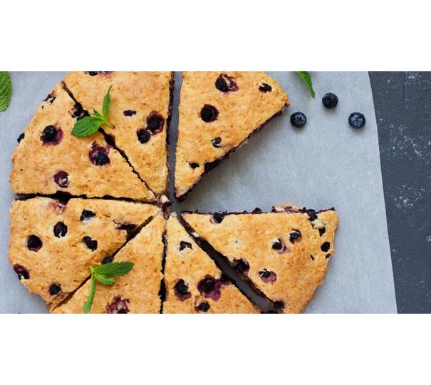 Gyömbéres áfonyás scones