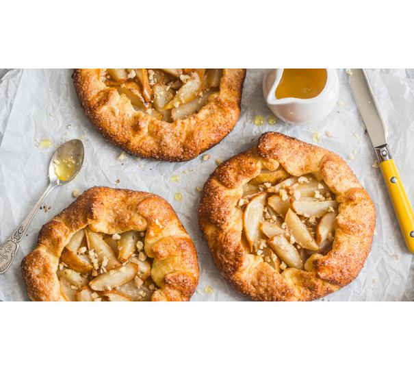 Rusztikus körtetorta dióval