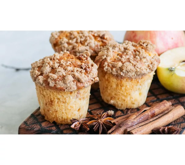 Morzsás Streusel muffin