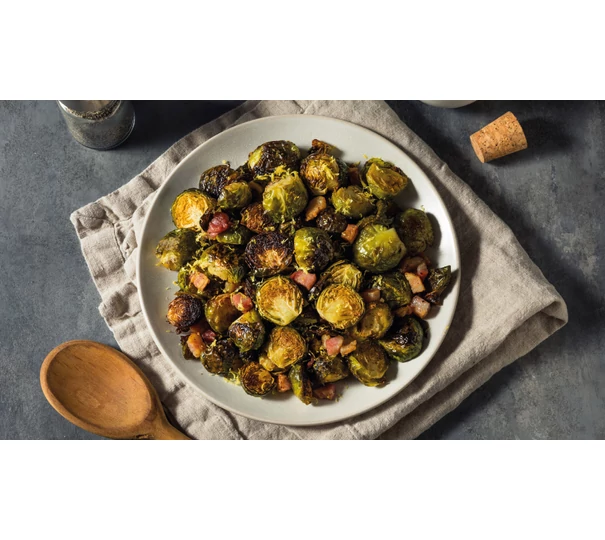 Sült kelbimbó pancettás  vinaigrette-tel